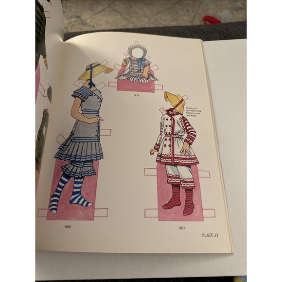 Godey’s Lady’s Book Children’s Fashion Tom Tierney Paper Doll Book Uncut PD3 - Picture 3 of 7
